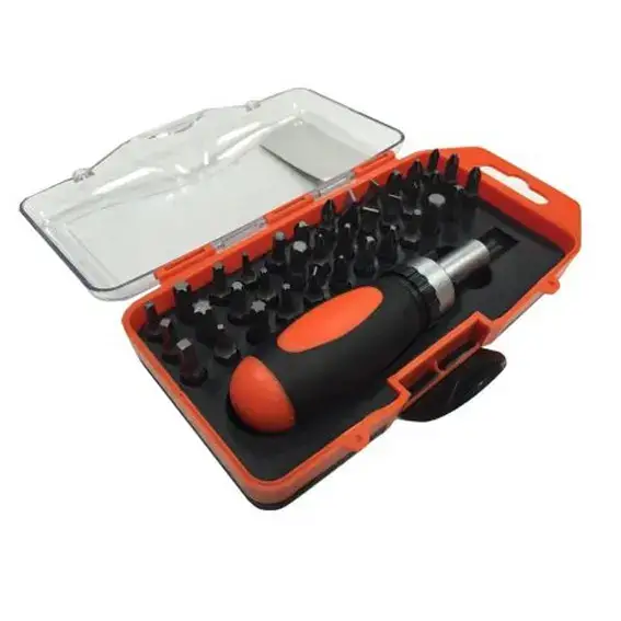 Soldes COFFRET TOURNEVIS ET EMBOUTS DE VISSAGE 37PCS FIXMAN