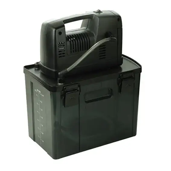VIDANGEUR HUILE 12V AVEC BAC IMPEX Retour Gratuit