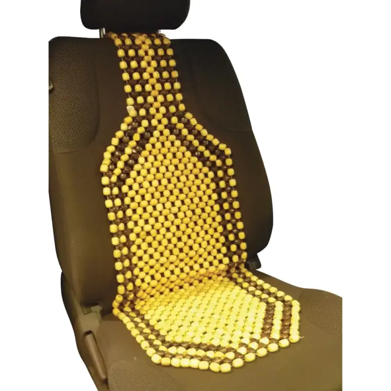 Couvre-siège billes de bois Prix Bas