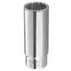 Dernier Modèle FACOM – R.EL – Douilles 1/4&Prime; longues 12 pans métriques – R.8EL