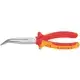 Commander Vite KNIPEX – Pince demi-ronde coudée avec tranchant isolée 1000V VDE – Longueur: 200mm – 12379