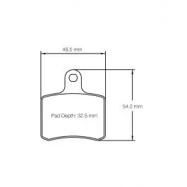 Vente Flash Plaquettes de Frein PAGID Forme 5103 Composé K2