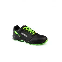 Quantité Limitée Chaussures Mécano SPARCO TARGA ARTURO ESD S3S Noir Vert