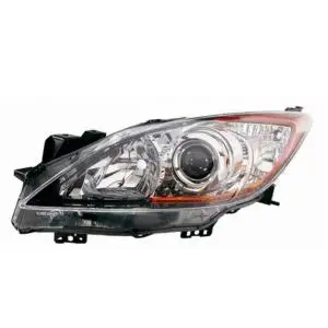 Phare optique avant gauche H11/HB3 pour MAZDA 3 II 2009-2013, neuf Offre Spéciale