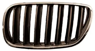 Acheter Direct Grille de radiateur gauche pour BMW X3 E83 2006-2010, chromé titane grise foncé, Neuve
